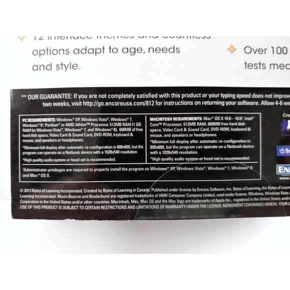 Mavis Beacon Teaches Typing - Windows PC/Mac Computer Software DVD-Rom - Picture 4 of 5